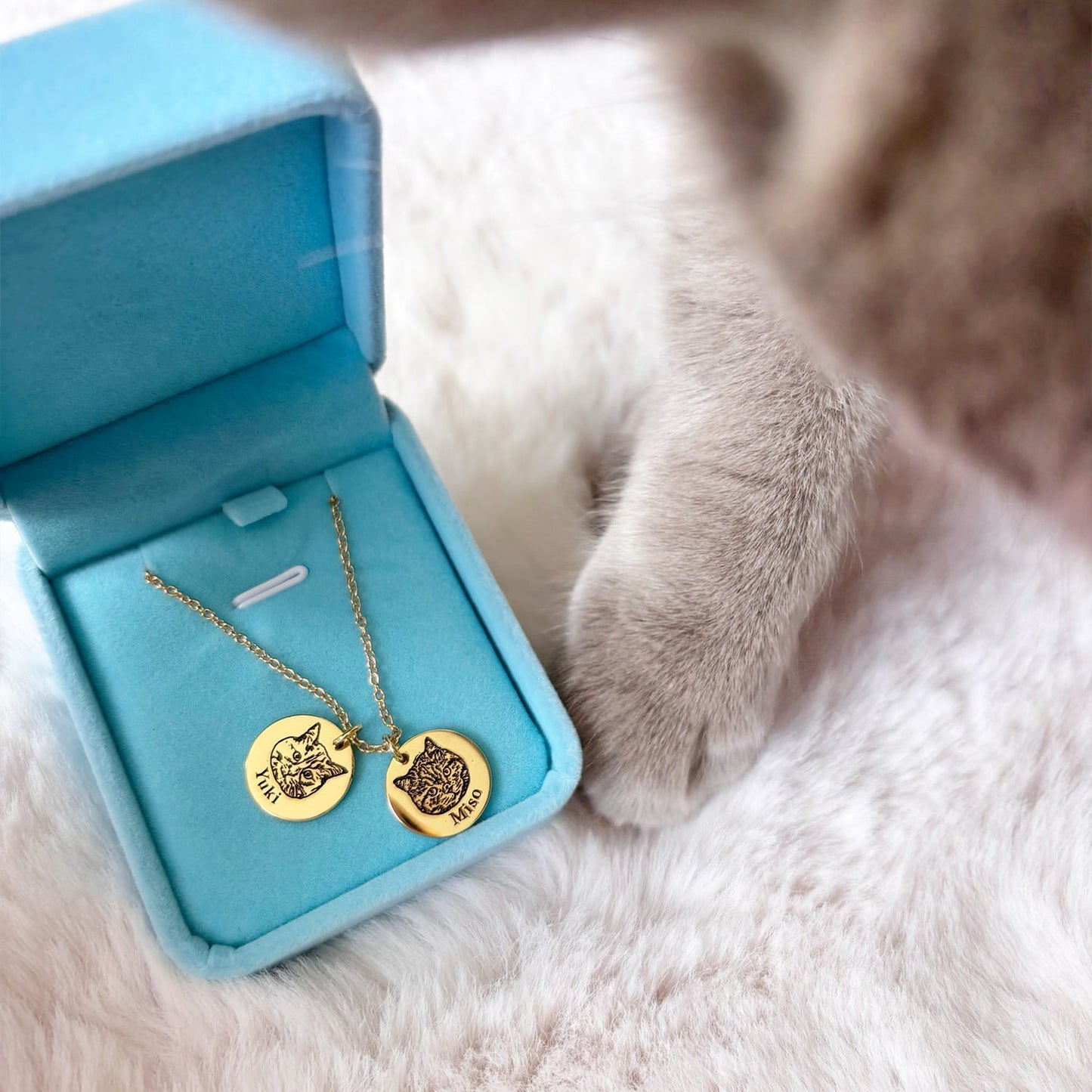 Collier Portrait de Mon Compagnon