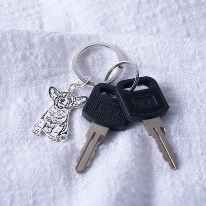 Porte-clés Découpe