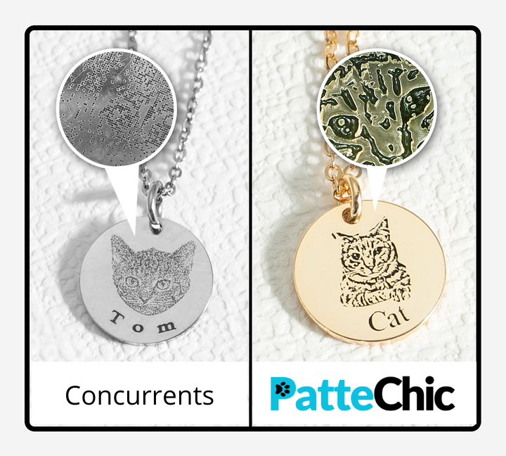 Collier Portrait de Mon Compagnon