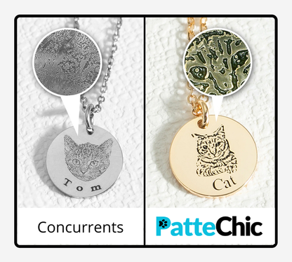 Collier Portrait de Mon Compagnon